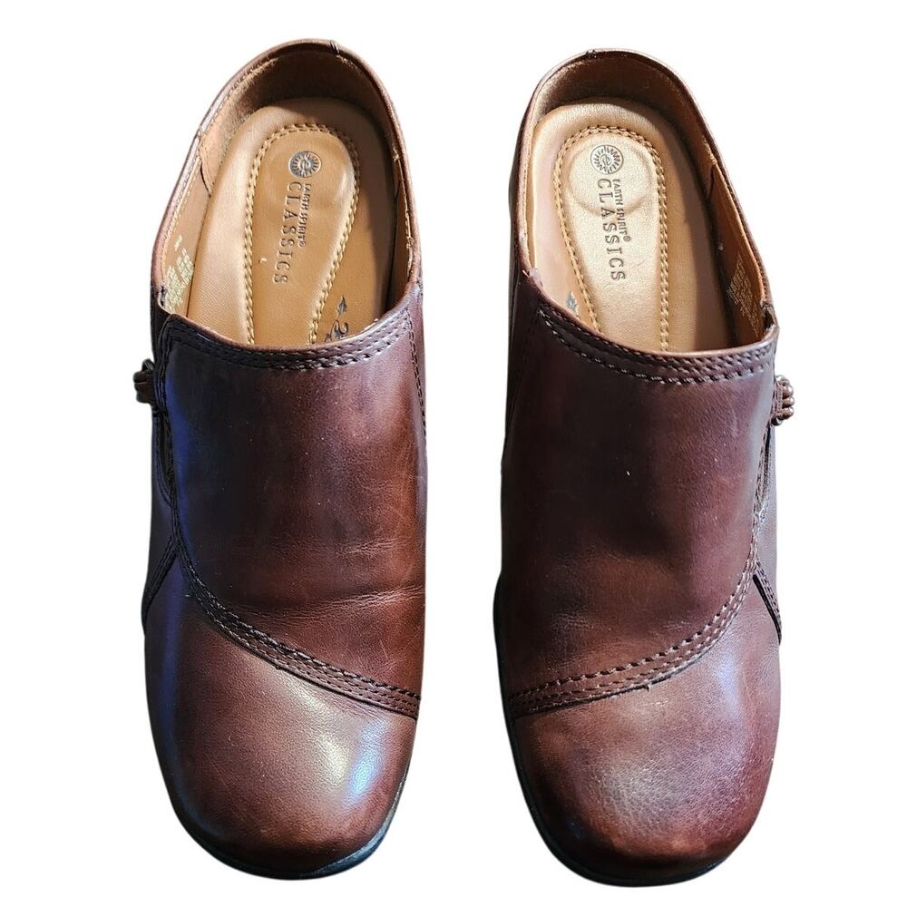 Earth Spirit Emma Upper Leather Mule Size 8.5